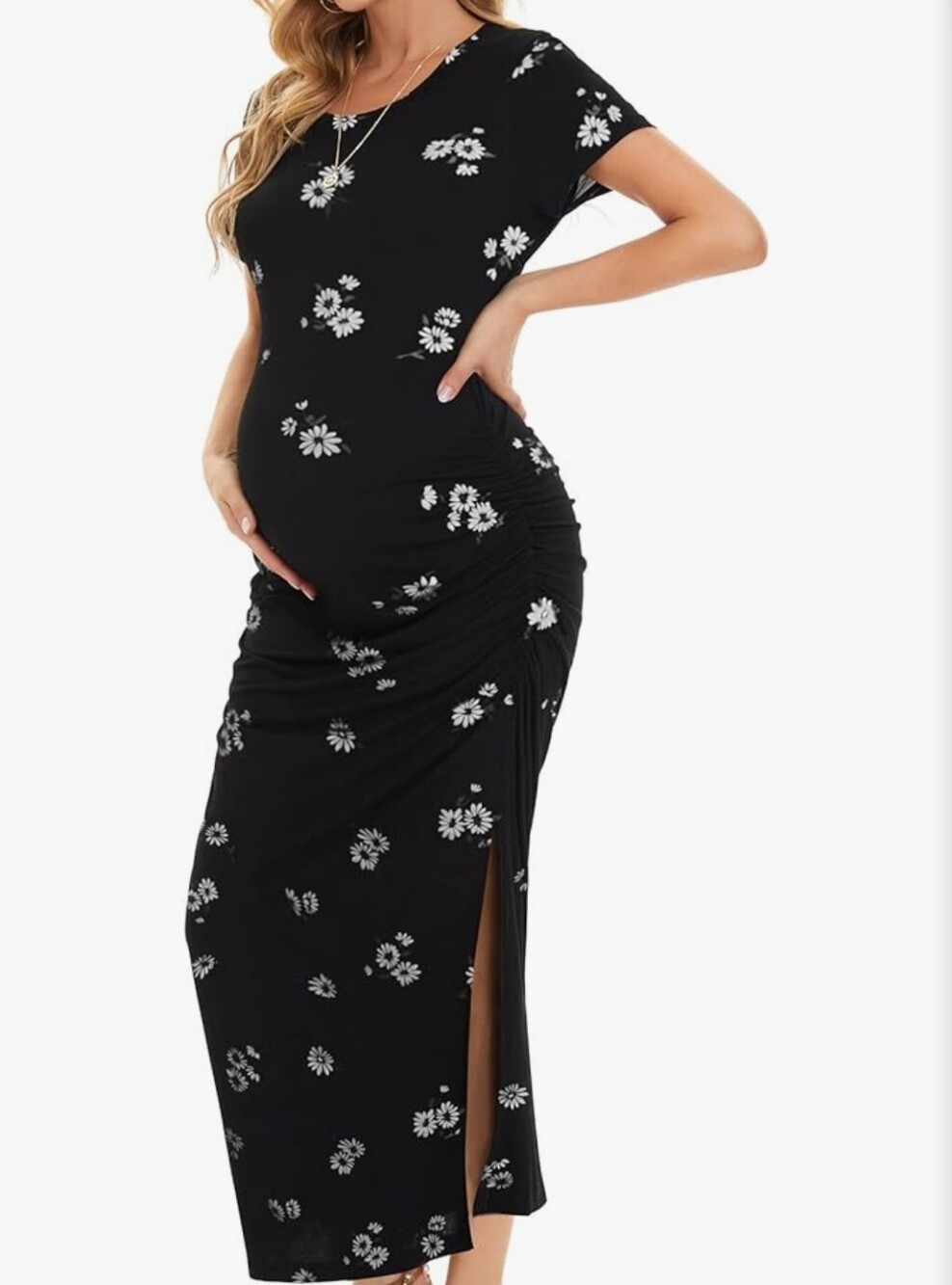Bundle Of 3 Maternity Dresses Skirts Outfits Motherhood Summer Long Dresses XL - Picture 4 of 15